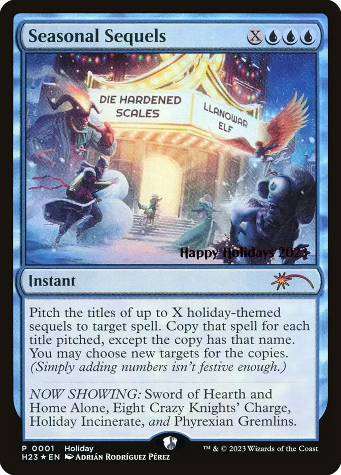 Seasonal Sequels Front Face