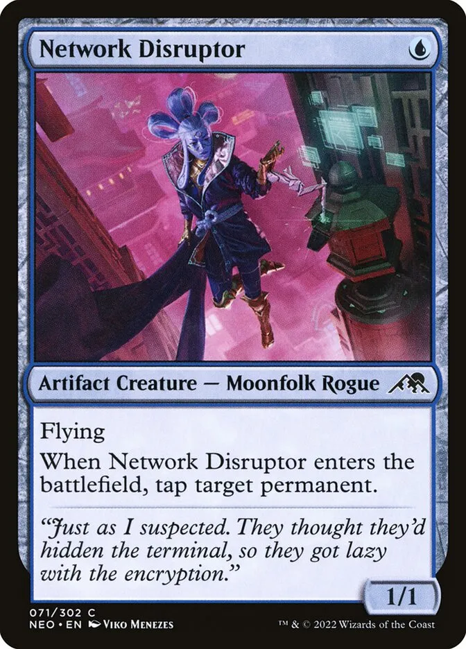 Network Disruptor Front Face
