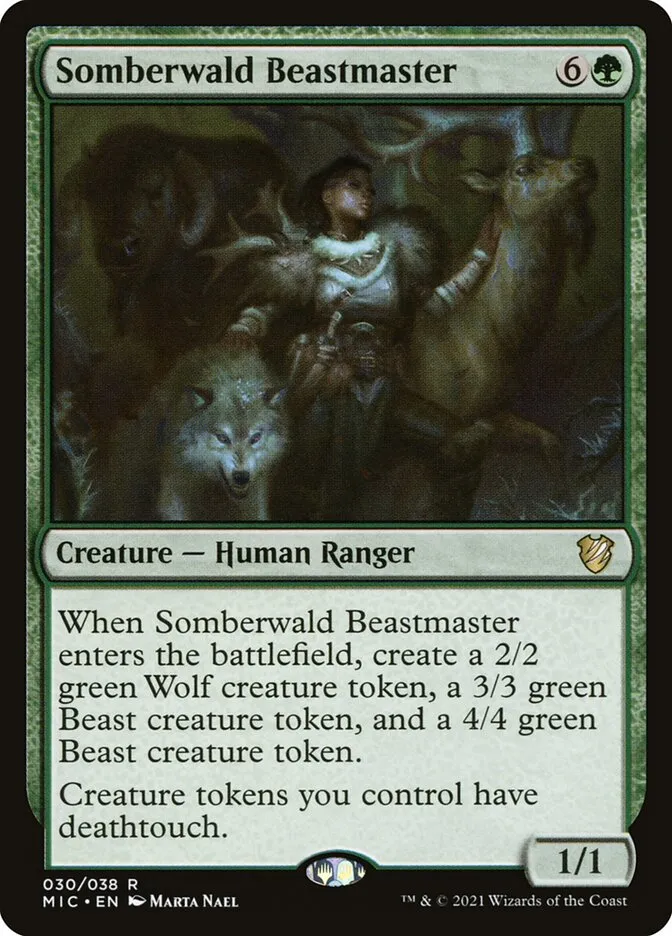 Somberwald Beastmaster Front Face