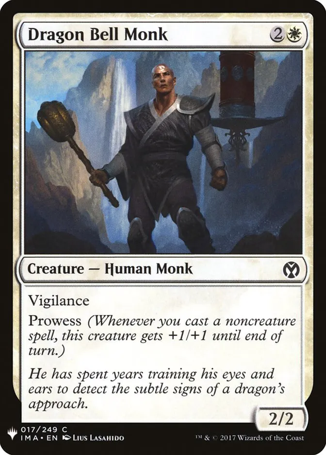 Dragon Bell Monk Front Face
