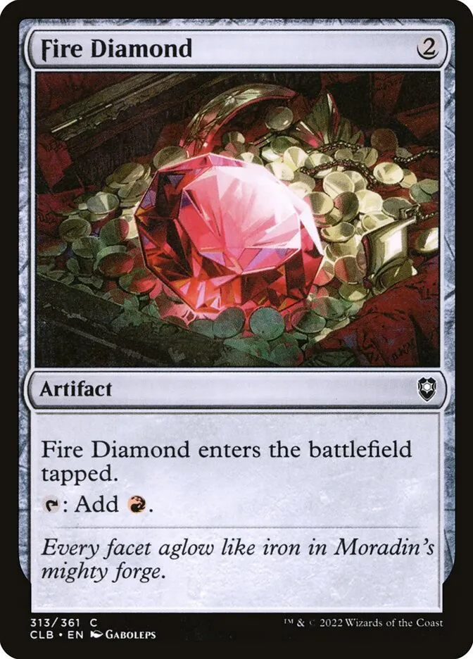 Fire Diamond Front Face