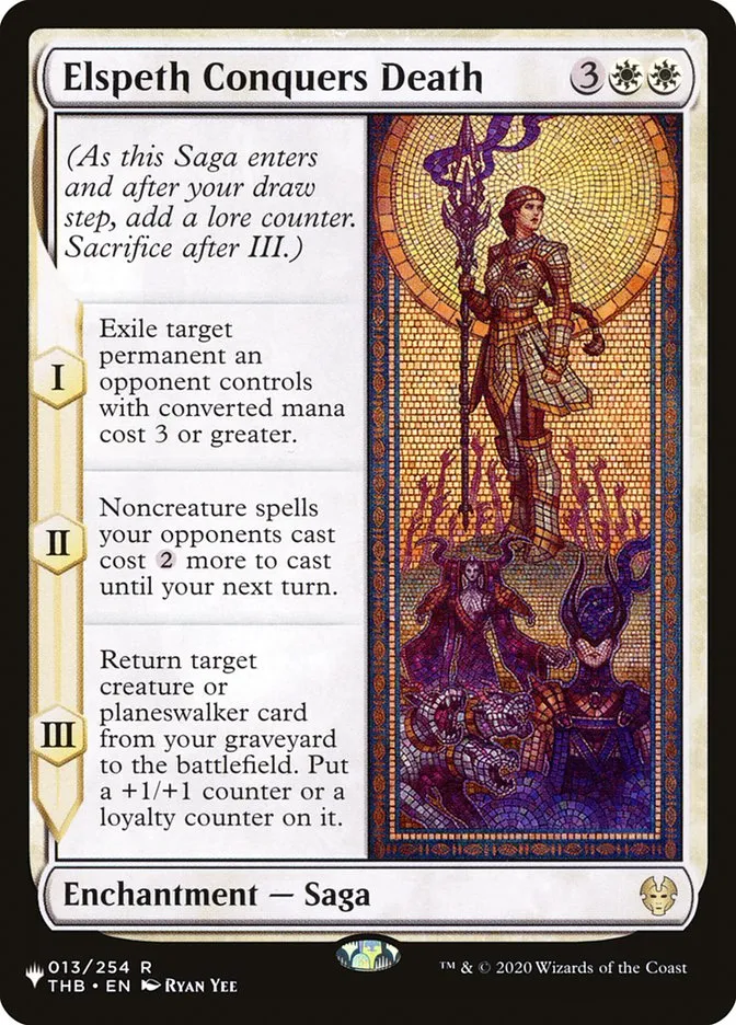 Elspeth Conquers Death Front Face