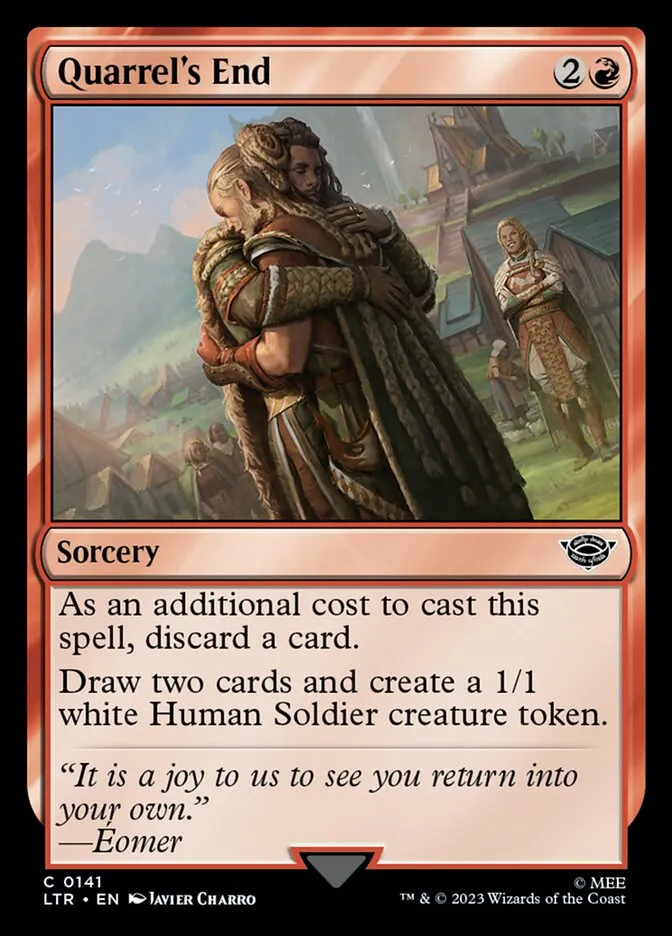 Quarrel's End Front Face