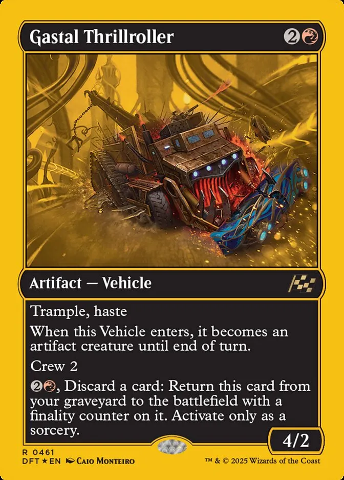 Gastal Thrillroller Front Face