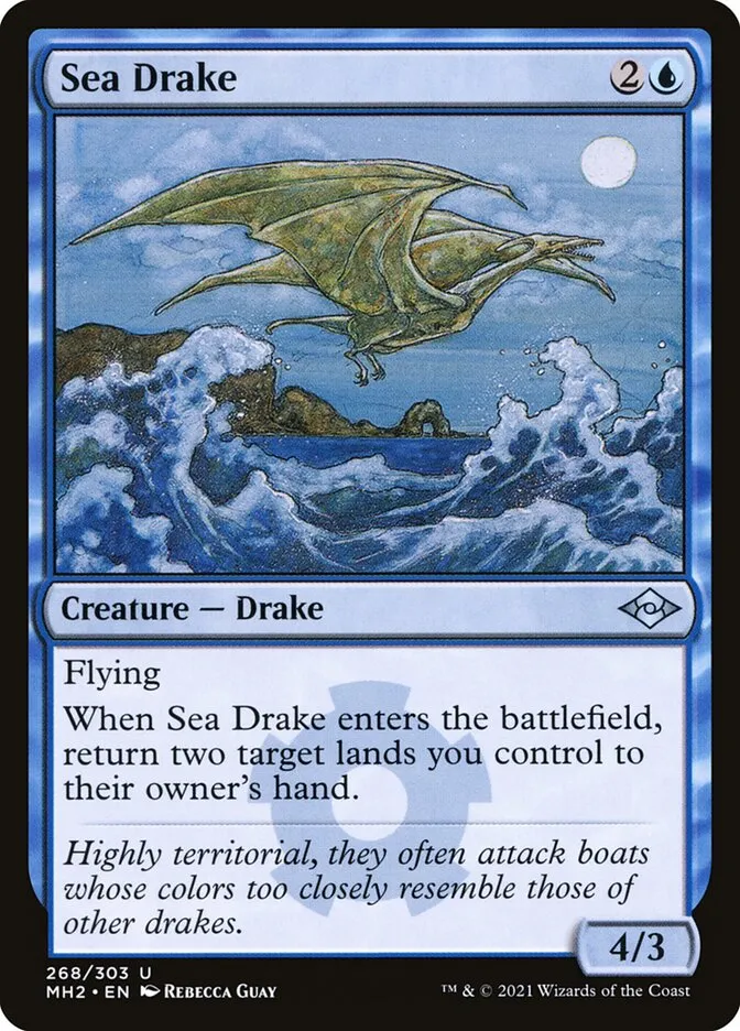 Sea Drake Front Face