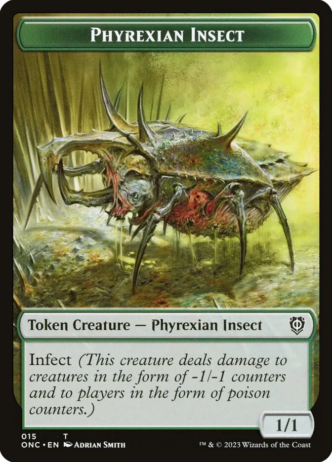 Phyrexian Insect Front Face