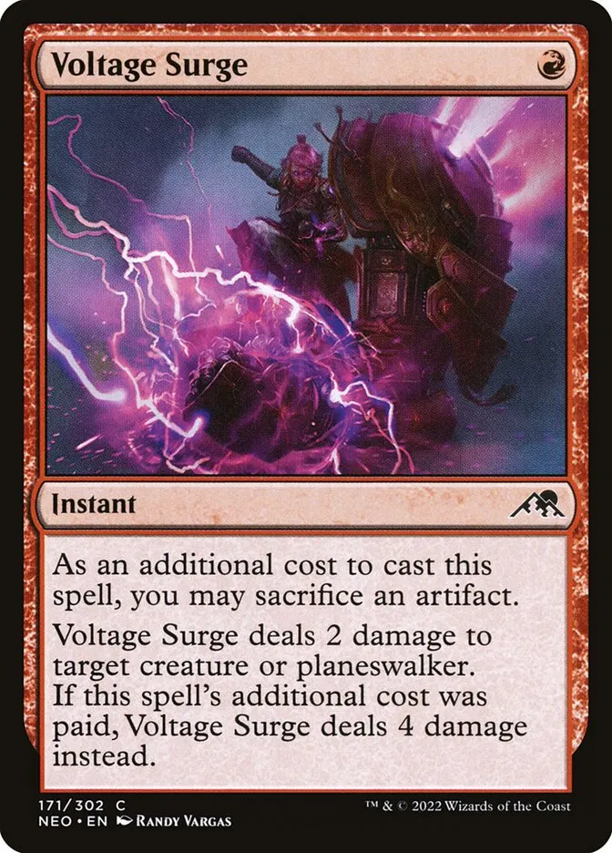Voltage Surge Front Face