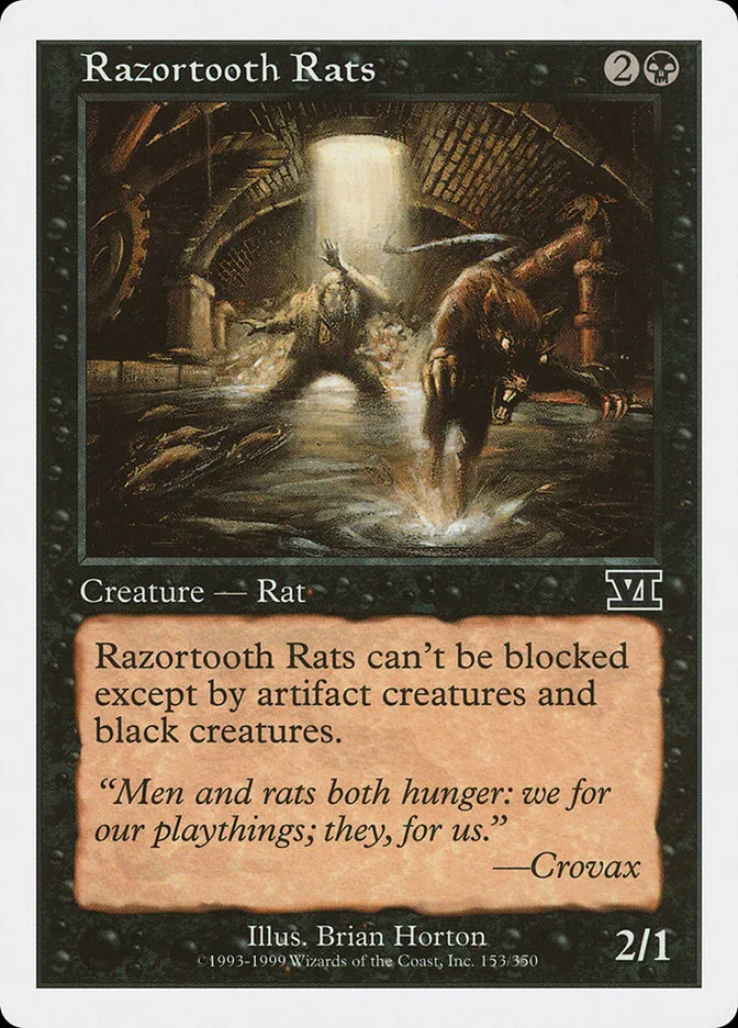 Razortooth Rats Front Face