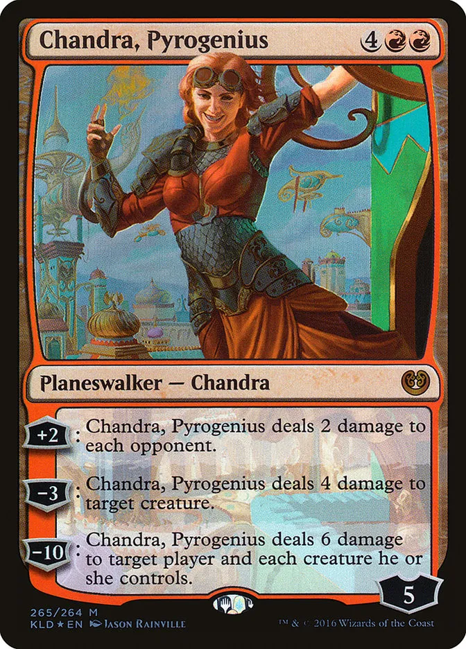 Chandra, Pyrogenius Front Face