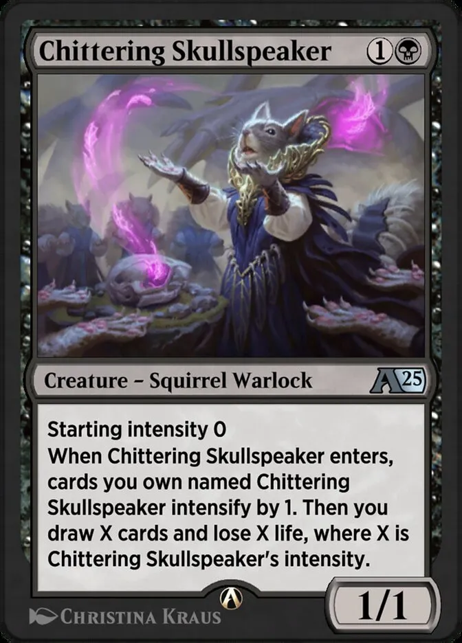 Chittering Skullspeaker Front Face