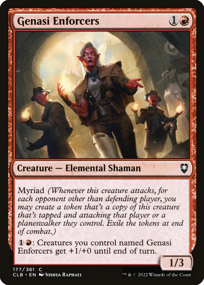 Genasi Enforcers Front Face