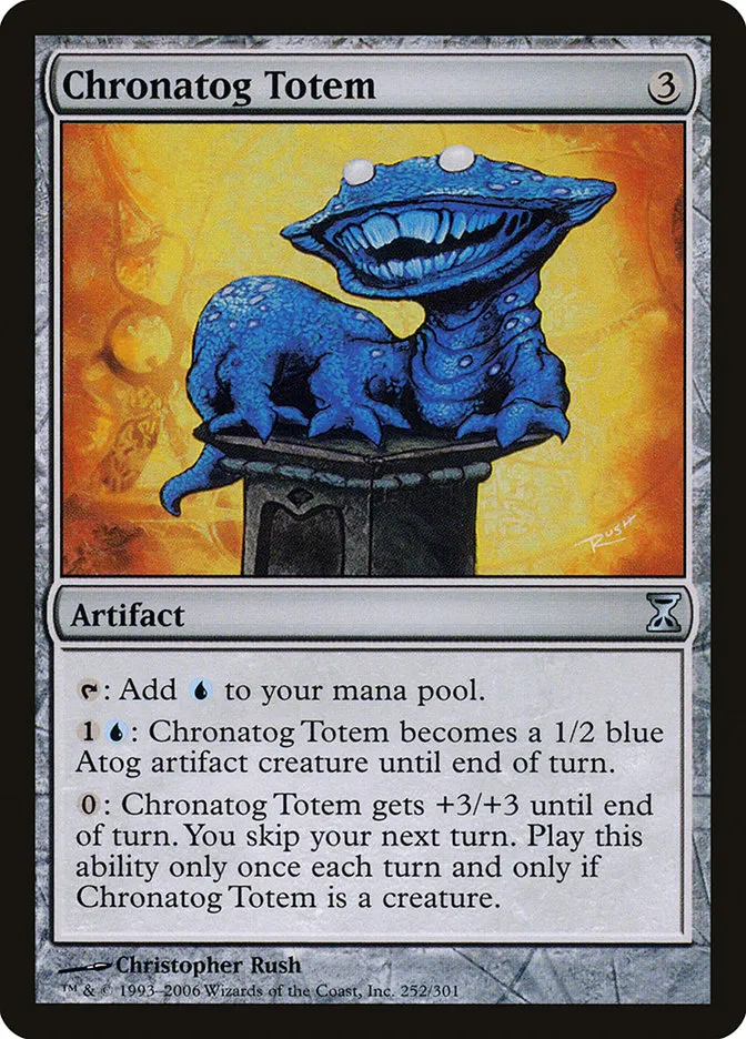 Chronatog Totem Front Face