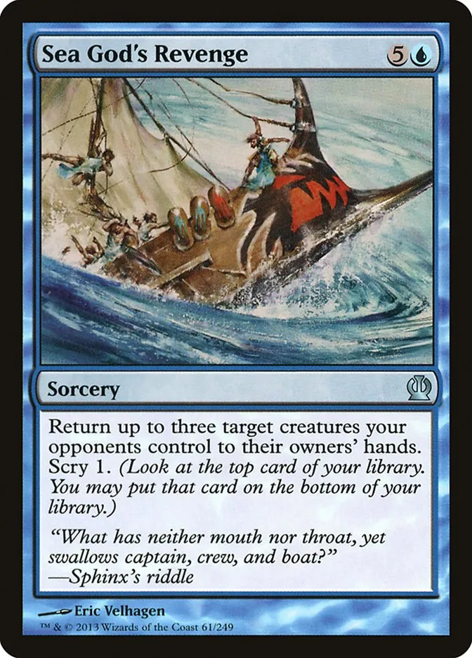 Sea God's Revenge Front Face
