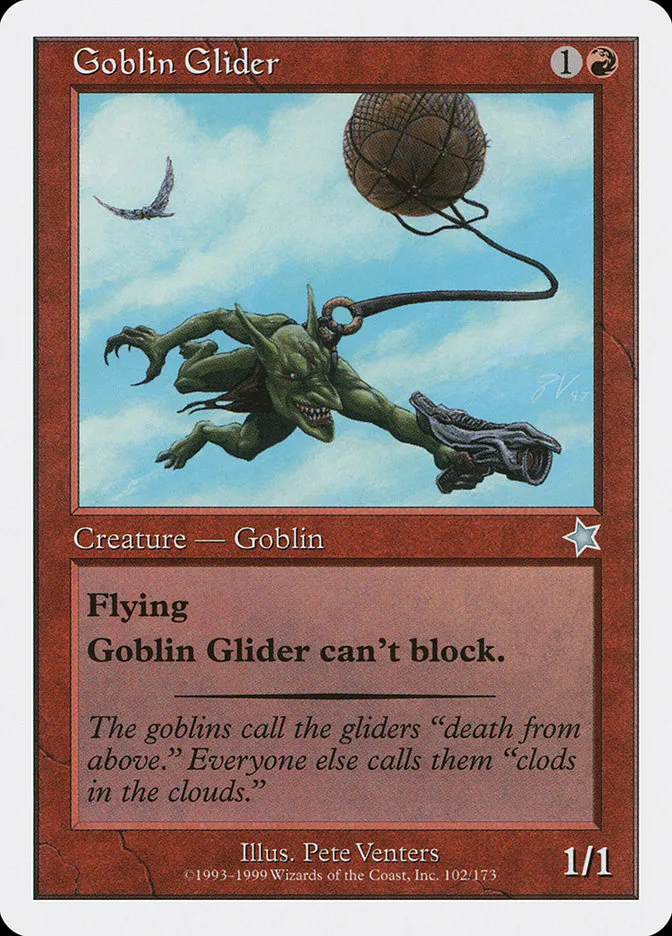 Goblin Glider Front Face