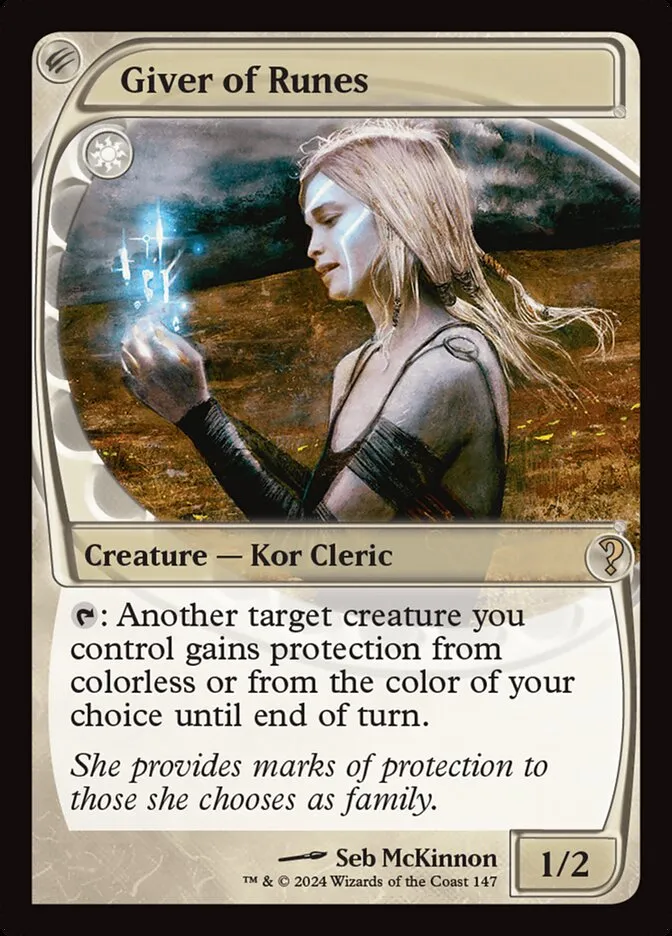 Giver of Runes Front Face