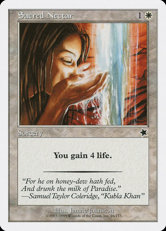 Sacred Nectar Front Face