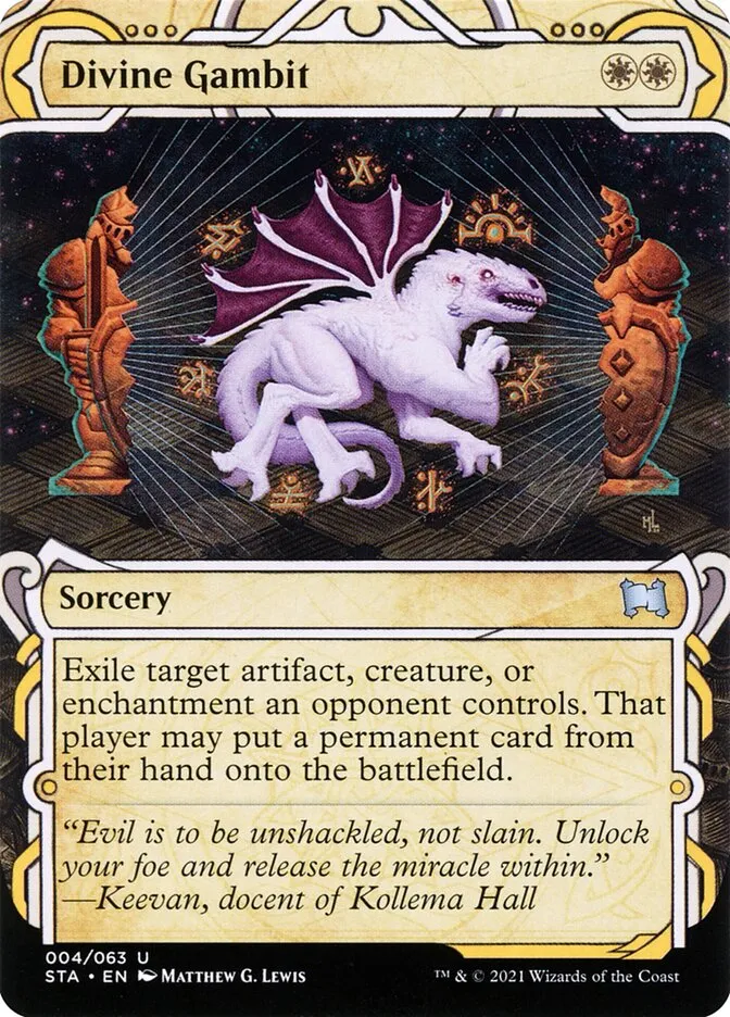 Divine Gambit Front Face