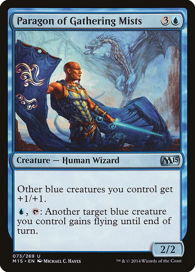 Paragon of Gathering Mists Front Face