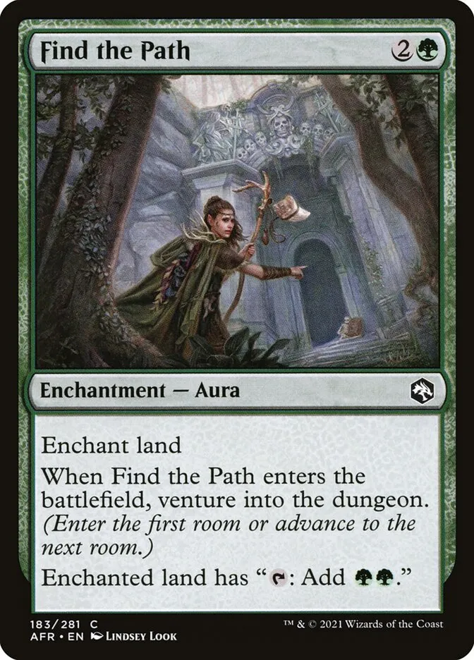 Find the Path Front Face