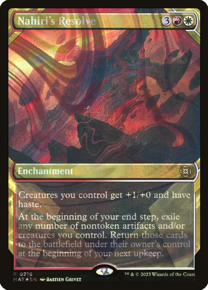 Nahiri's Resolve Front Face