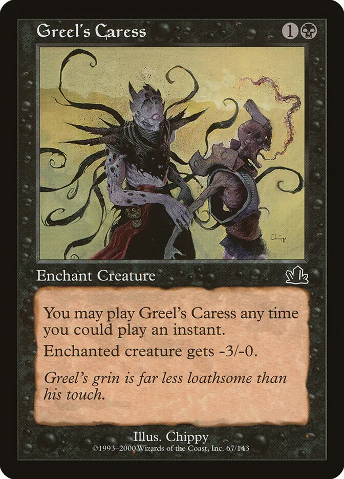Greel's Caress Front Face