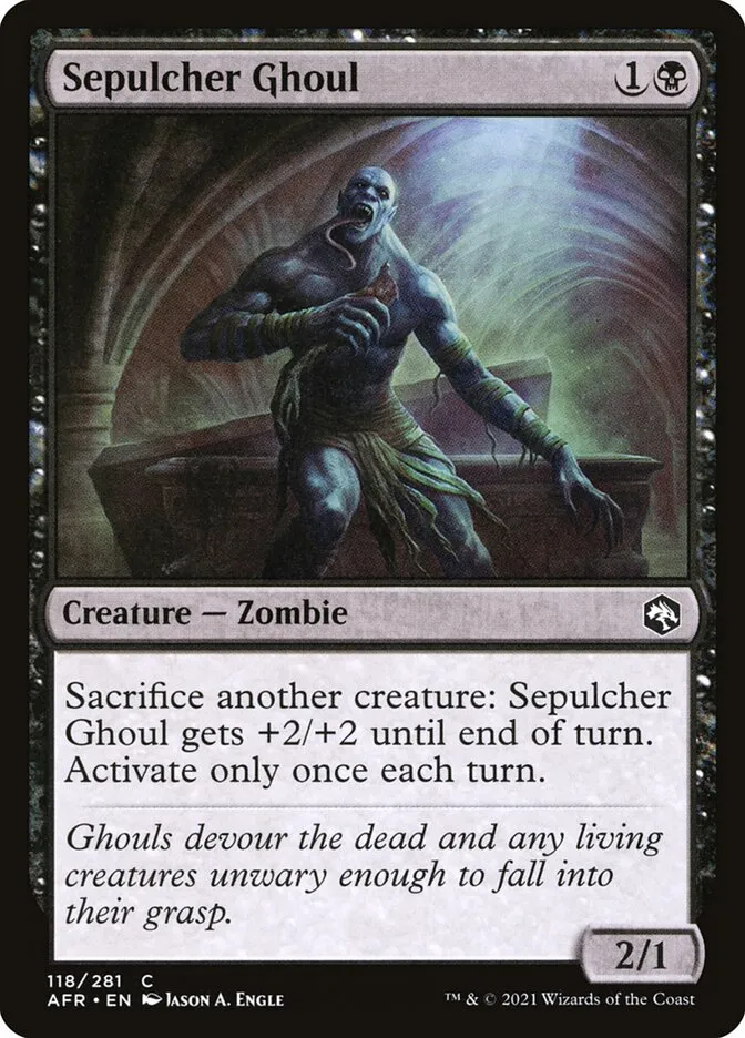 Sepulcher Ghoul Front Face