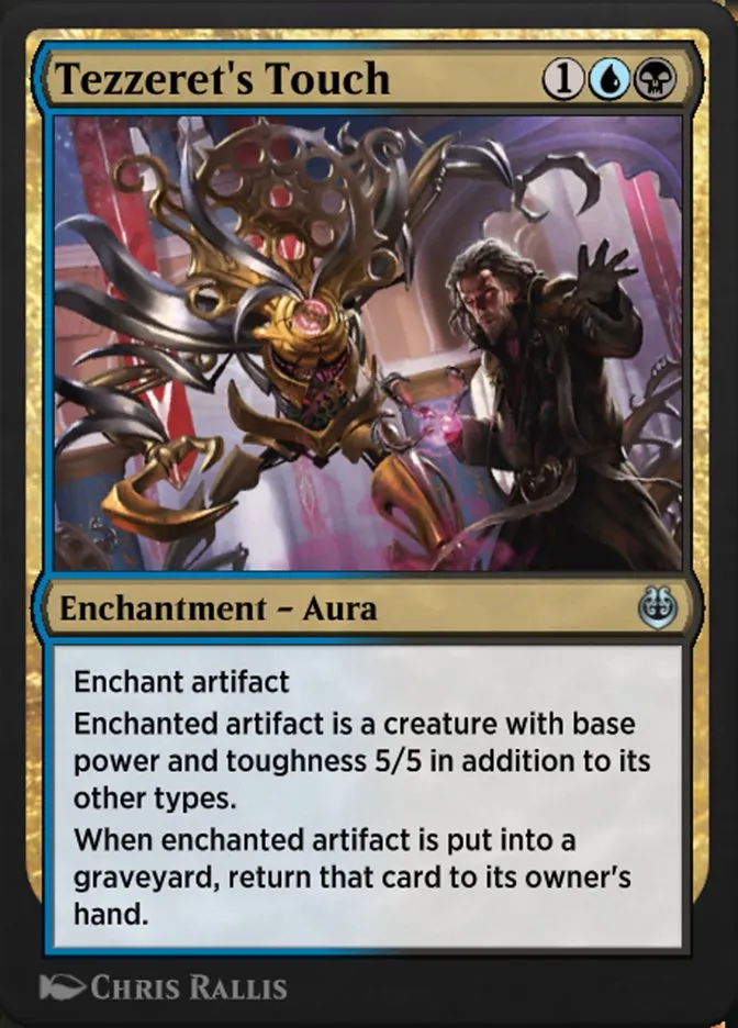 Tezzeret's Touch Front Face