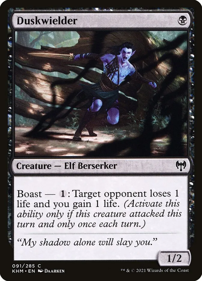 Duskwielder Front Face