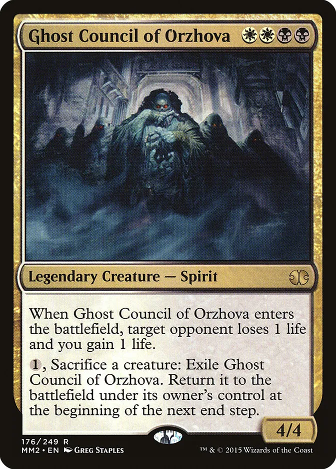 Ghost Council of Orzhova Front Face