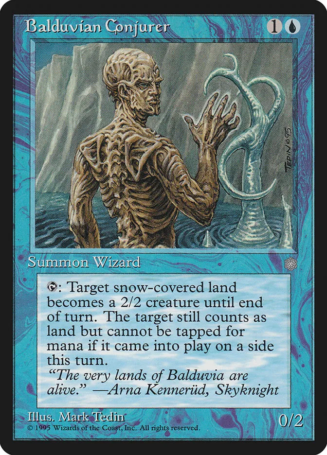 Balduvian Conjurer Front Face