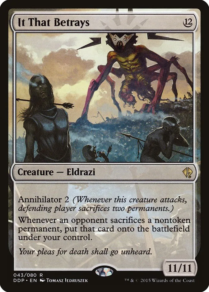 It That Betrays Front Face