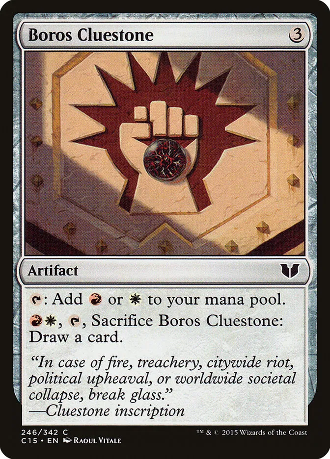 Boros Cluestone Front Face