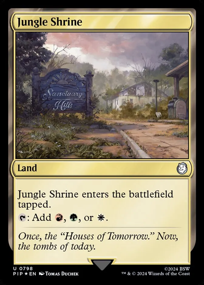 Jungle Shrine Front Face