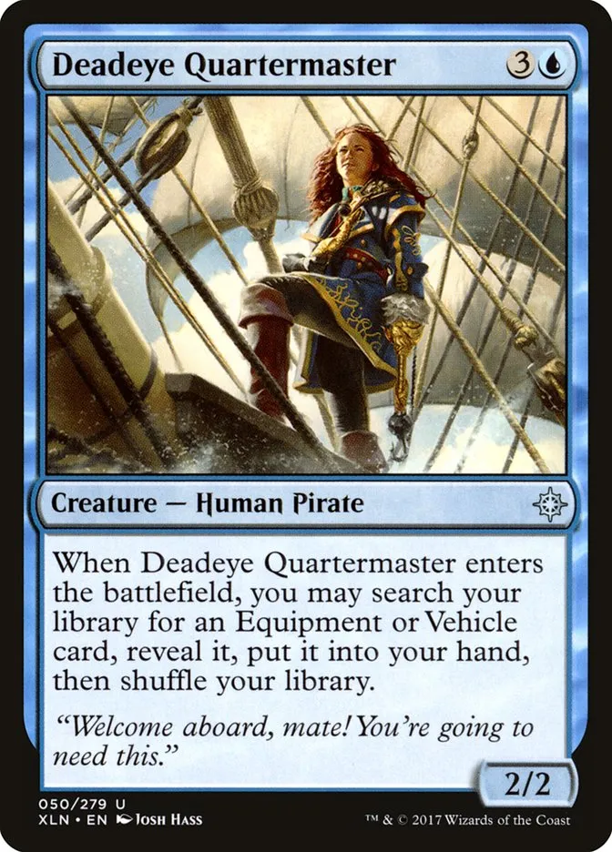 Deadeye Quartermaster Front Face