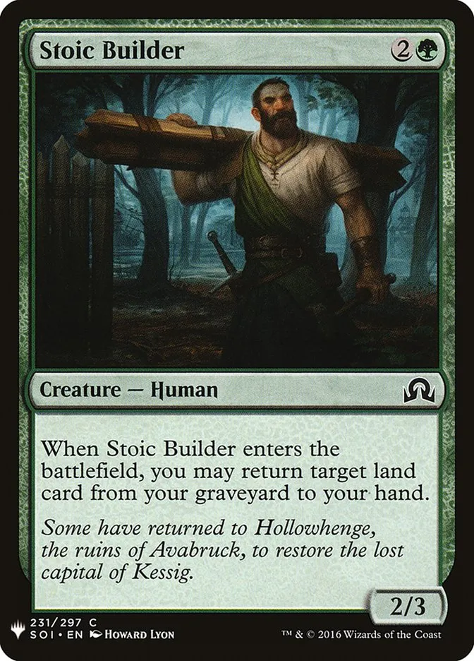 Stoic Builder Front Face