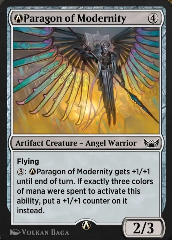 A-Paragon of Modernity Front Face