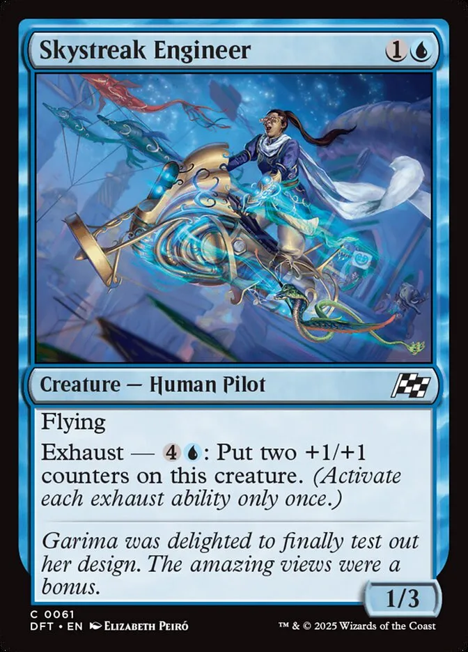 Skystreak Engineer Front Face