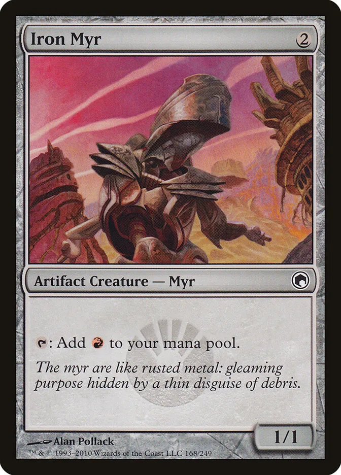 Iron Myr Front Face