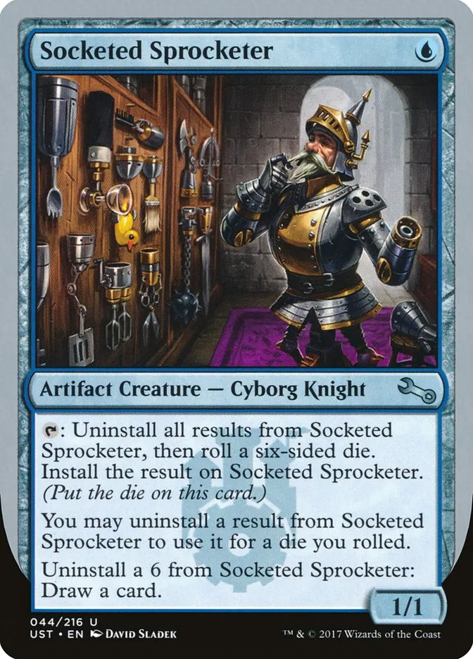 Socketed Sprocketer Front Face