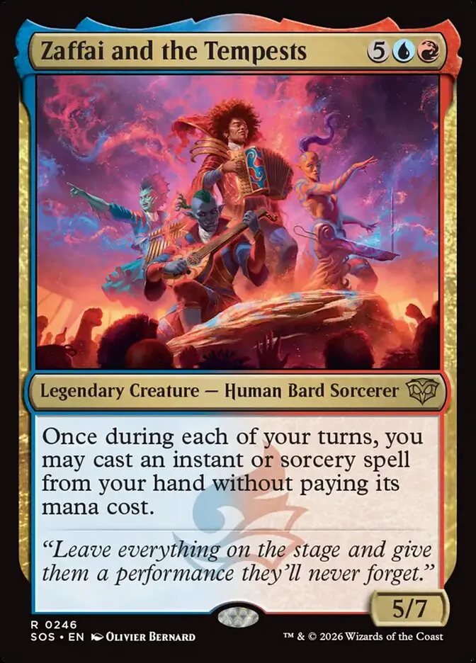 Zaffai and the Tempests Front Face