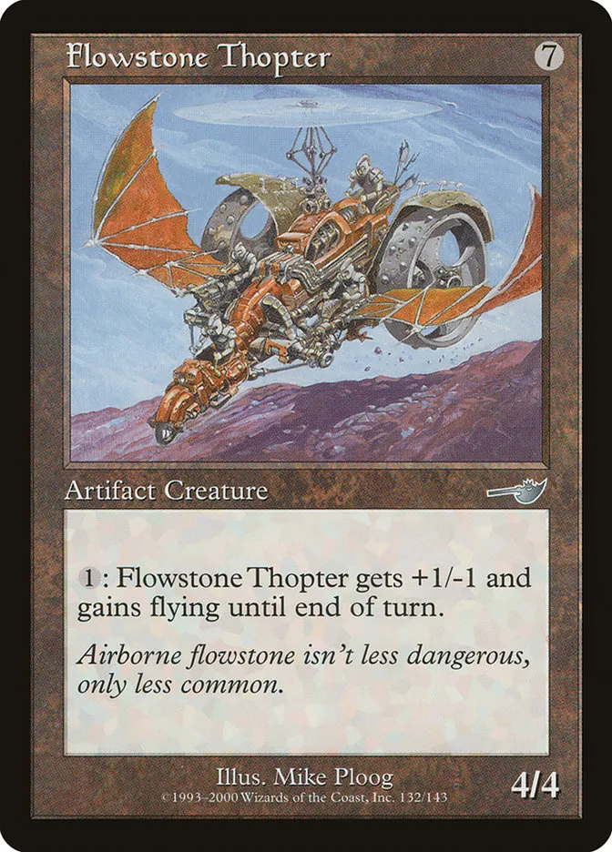 Flowstone Thopter Front Face