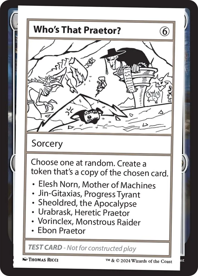 Who's That Praetor? Front Face