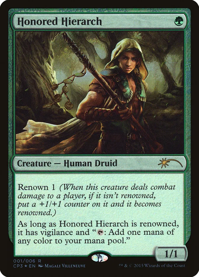Honored Hierarch Front Face