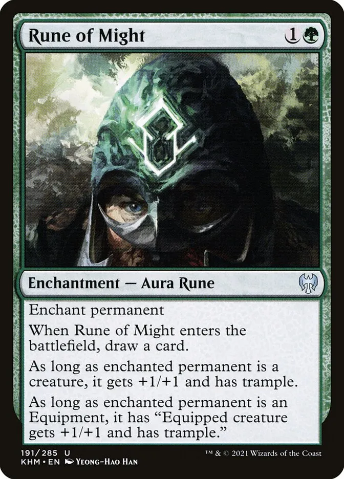 Rune of Might Front Face