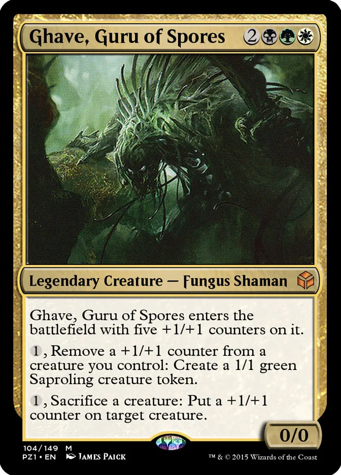 Ghave, Guru of Spores Front Face