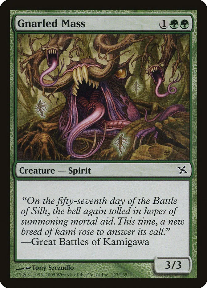 Gnarled Mass Front Face