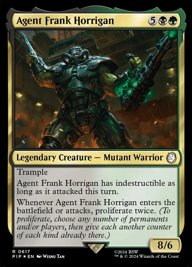 Agent Frank Horrigan Front Face