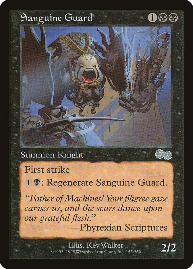 Sanguine Guard Front Face