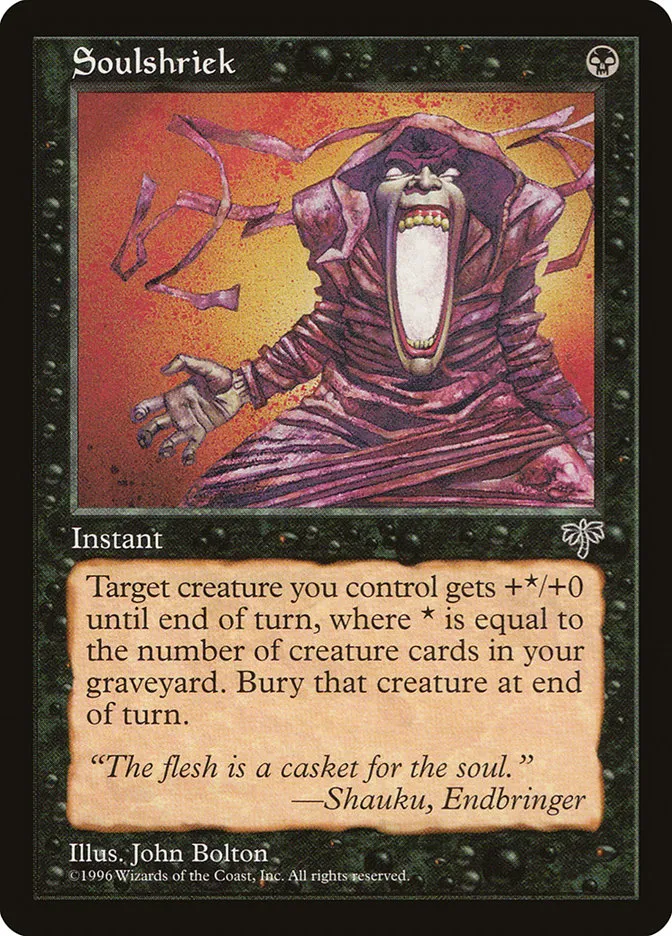 Soulshriek Front Face