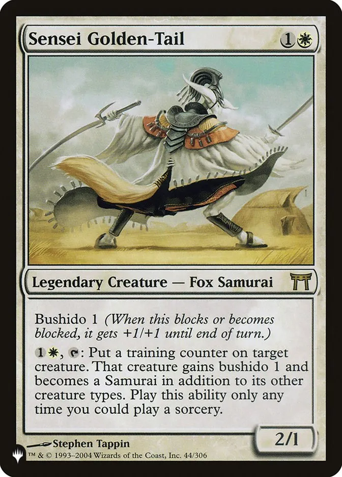 Sensei Golden-Tail Front Face